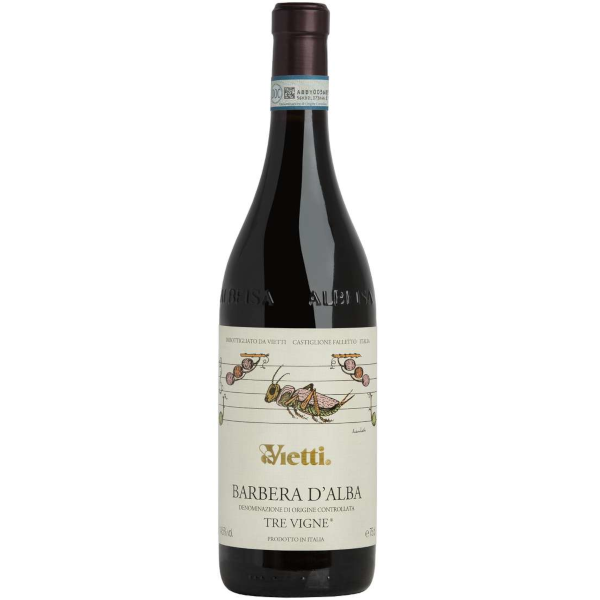 2020 Vietti Tre Vigne Barbera D'Alba, Piedmont, Italy (750ml) – Woods ...