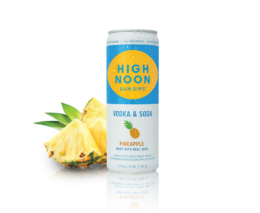 High Noon Pineapple, USA (4pk Cans 355ml) – Woods Wholesale Wine