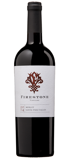 Vineyard Firestone Wine Ynez Merlot, (750ml) USA Valley, Wholesale Woods – 2020 Santa