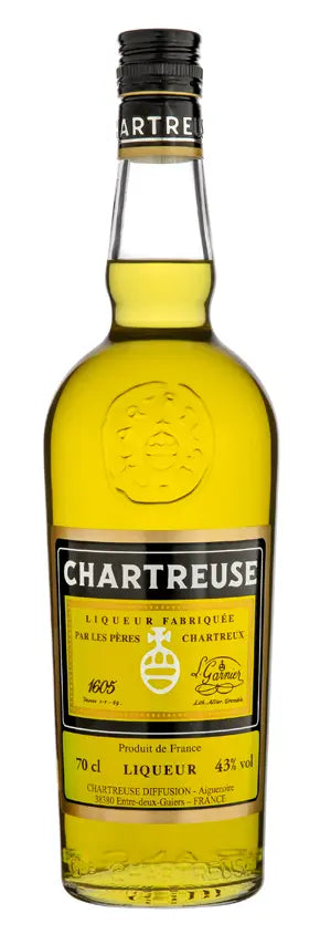 Chartreuse Jaune Yellow Liqueur Isere, France 750ml