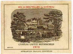 1970 Lafite Rothschild Bordeaux, Bordeaux, France (750ml) – Woods