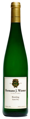 2022 Hermann J. Wiemer Semi Dry Riesling, Finger Lakes, USA (750ml)