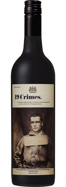 2020 19 Crimes Shiraz, Victoria, Australia (750ml) – Woods