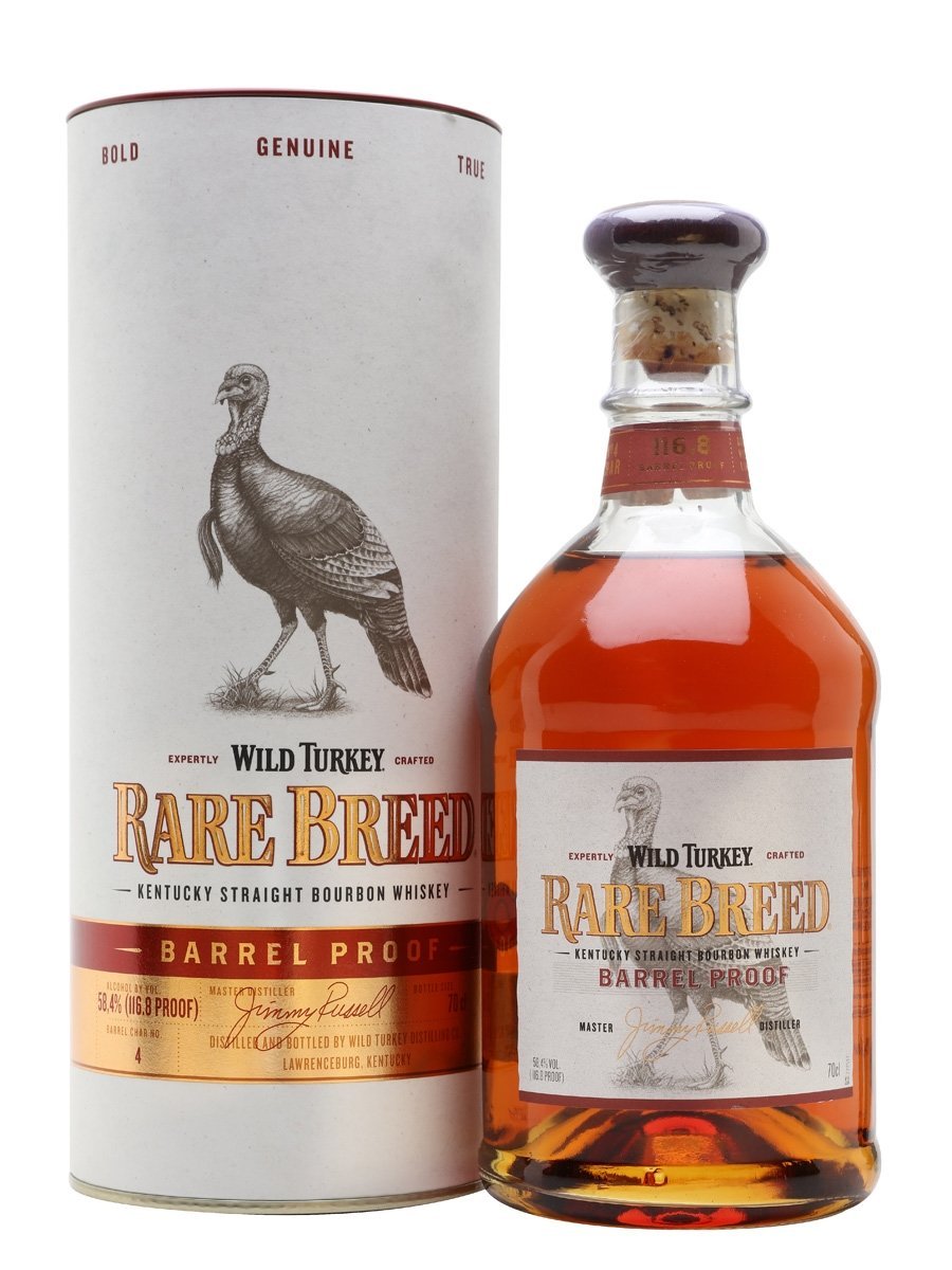 Wild Turkey Rare Breed Barrel Proof Kentucky Straight Bourbon Whiskey, USA  (750ml)